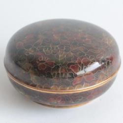 Boite émaux cloisonnés