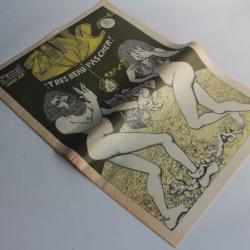 Journal de bandes dessinées érotique Zinc n°6 1972
