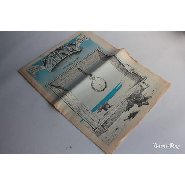 Journal de bandes dessines rotique Zinc n11 1973