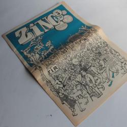 Journal de bandes dessinées érotique Zinc n°3 1972