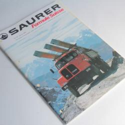Revues Automobile Camion Saurer Formule Suisse N°48 1980