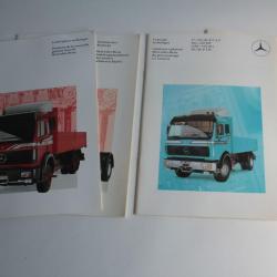 Revues Automobile conception technique camion Mercedes