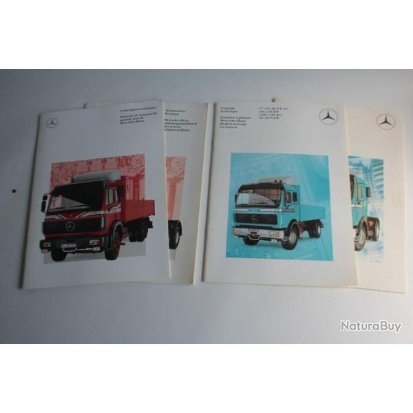 Revues Automobile conception technique camion Mercedes