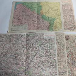 Lot Cartes du front occidental guerre 1914-1918 A. Hatier