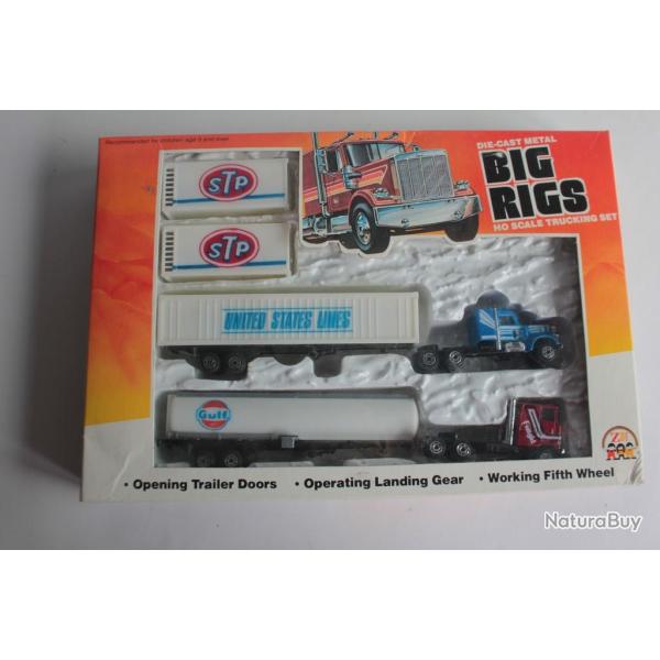 Big Rigs ZEE toys Camion remorque die cast metal n�21172