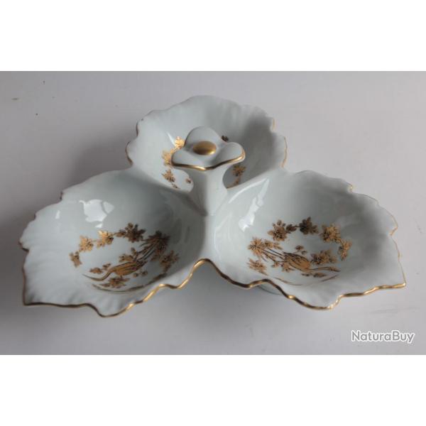 Plat mendiant porcelaine Bareuther Allemagne