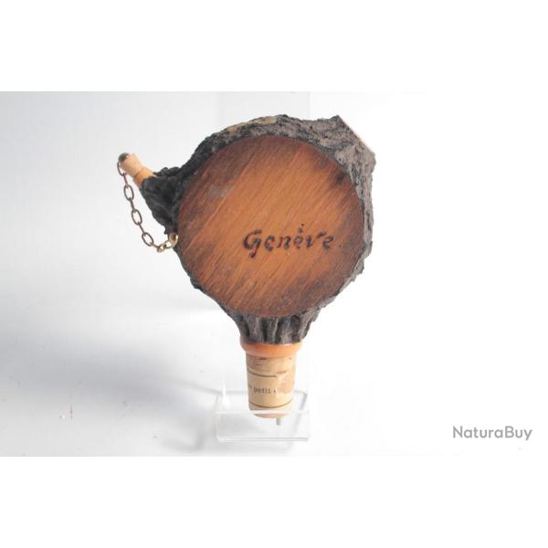 Bouchon � syst�me bo�te � musique bois Gen�ve Art Populaire Suisse