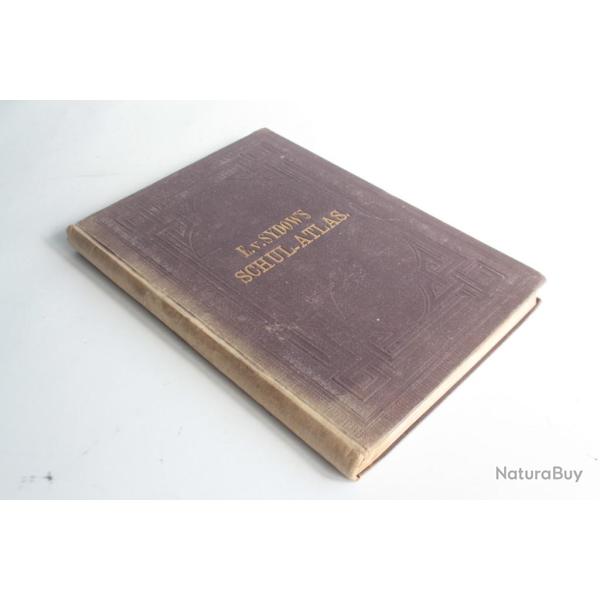 Livre Atlas E. Von Sydow's schul-atlas 1870