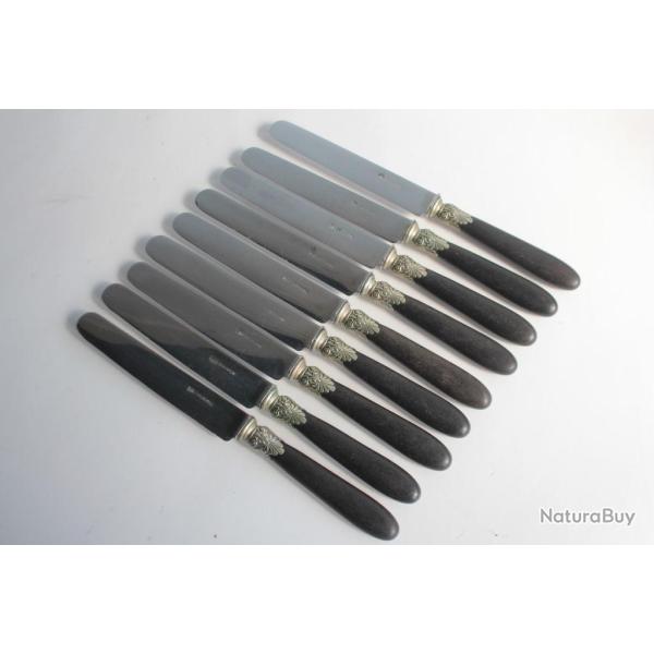 9 Couteaux Lecoultre fin XIXe si�cle