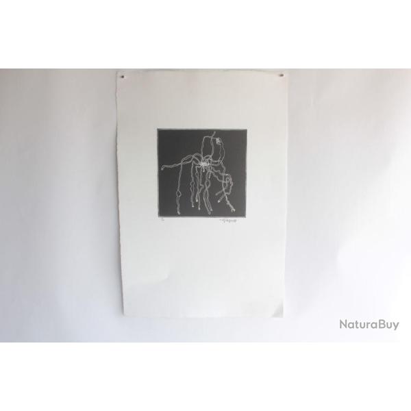 Lithographie originale A. Gallopini 1977