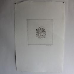 Lithographie originale A. Gallopini 1977