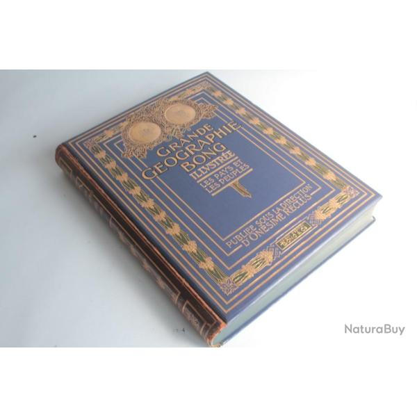 Livre Grande Geographie Bong illustr�e On�sime Reclus Tome V 1914