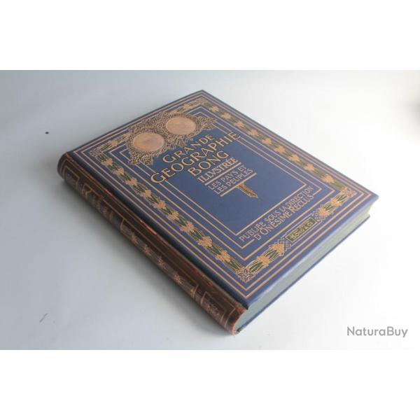 Livre Grande Geographie Bong illustr�e On�sime Reclus Tome II 191