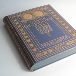 Livre Grande Geographie Bong illustrée Onésime Reclus Tome IV 1914