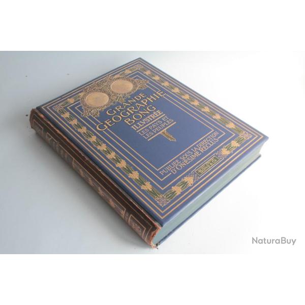 Livre Grande Geographie Bong illustr�e On�sime Reclus Tome III 1913