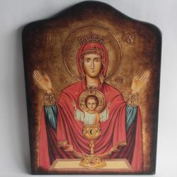 Ic&ocirc;ne orthodoxe Vierge Orante Roumanie