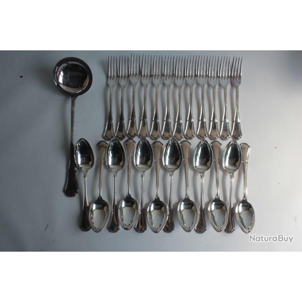 ERCUIS M�nag�re 25 pi�ces Victoria Fourchettes Cuill�res