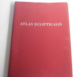 Carte du ciel Atlas Eclipticalis 1950.0 Antonin Becvar 1974