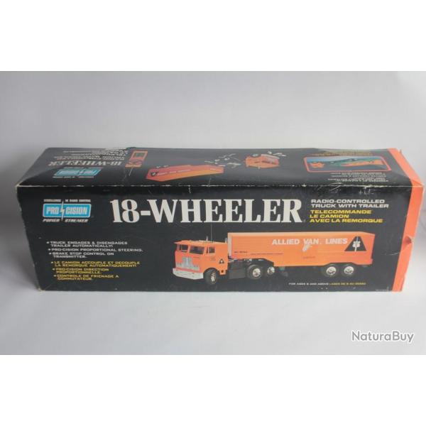 NIKKO MANNIA 18 Wheeler radio commander 80001 Fonctionne