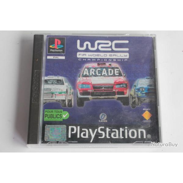 Jeu vido PS1 WRC FIA world rally Championship