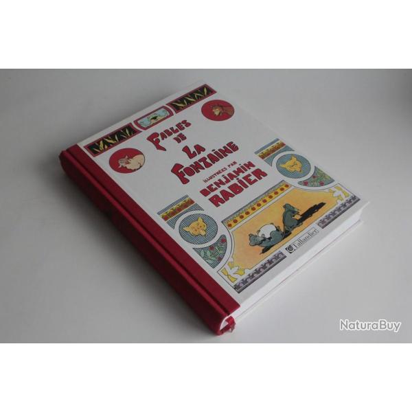 Livre illustr� Fable de la Fontaine Benjamin Rabier 2003