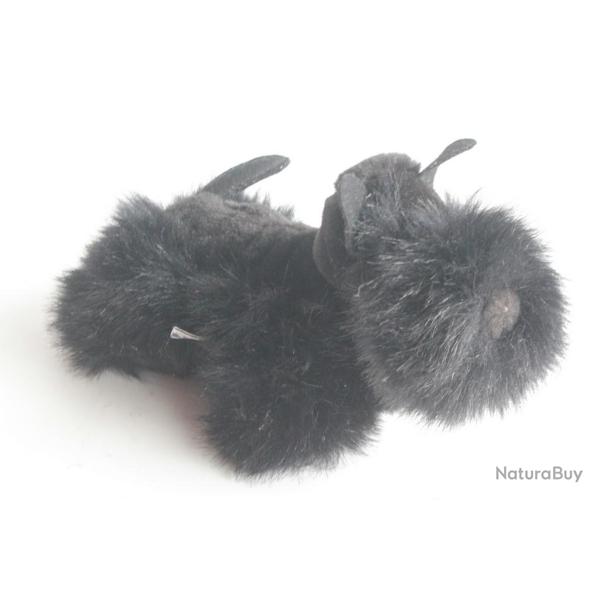 Peluche vintage chien Schnauzer Sigikid Germany