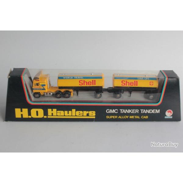 SHINSEI H.O. Haulers GMC Tanker Tandem Shell Camion citerne