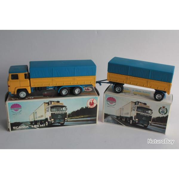 NACORAL Camion et remorque Scania LBS 140 et 141