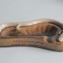 Cendrier céramique souvenir Postojna cave Slovénie