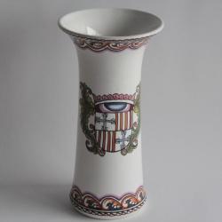 Vase céramique armoiries Estrela de Conimbriga Portugal