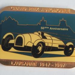 Plaquette Grand prix automobile Lausanne 1947-1997 50e anniversaire