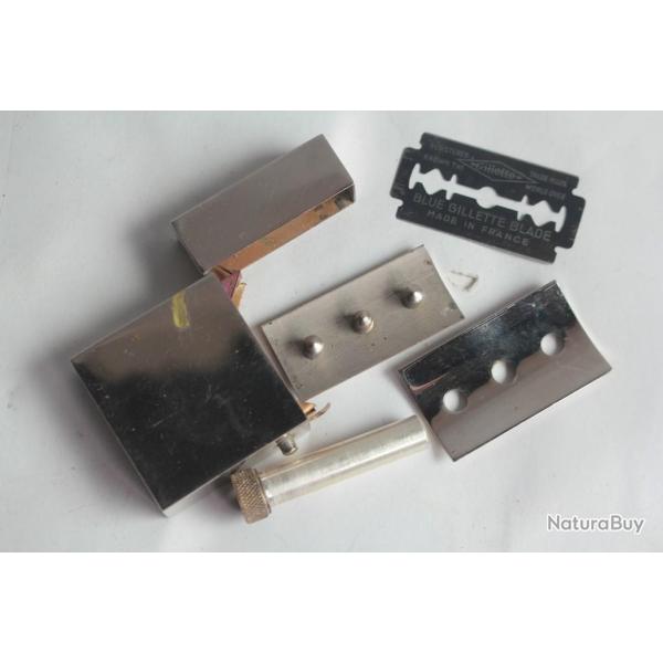 Ancien rasoir de voyage Le Pullman