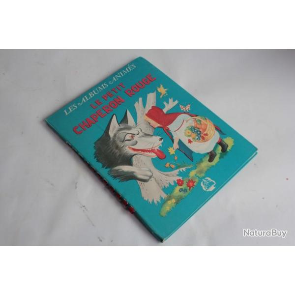 Livre � syst�me Les albums anim�s Le petit Chaperon rouge 1948
