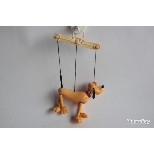 Marionnette  fils Chien Pluto Walt Disney