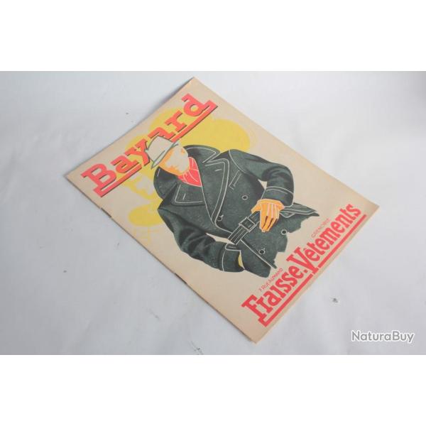 Catalogues publicitaires 1938 Magasins BAYARD Grenoble vtements