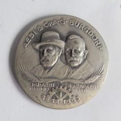 Miroir de poche publicitaire Industrie mécanique AEBI&Co Allemagne