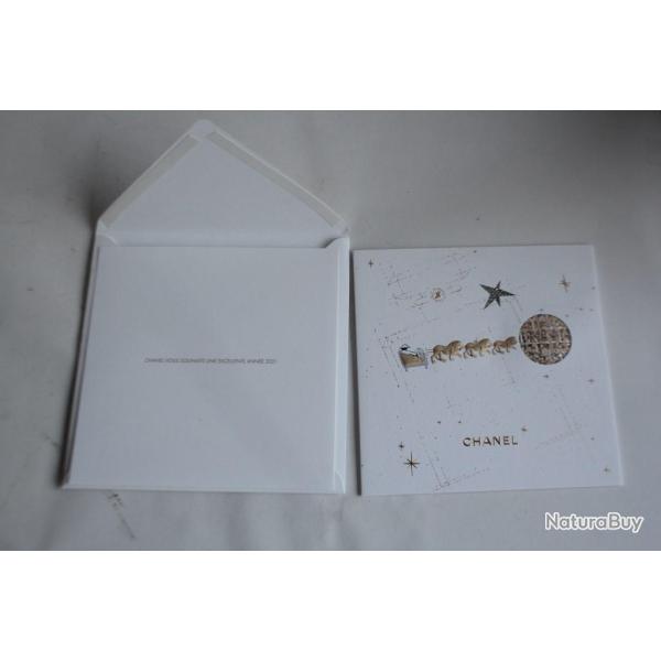 CHANEL Carte de voeux publicitaire 2021