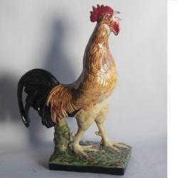 Grand Coq barbotine Bordallo Pinheiro Portugal