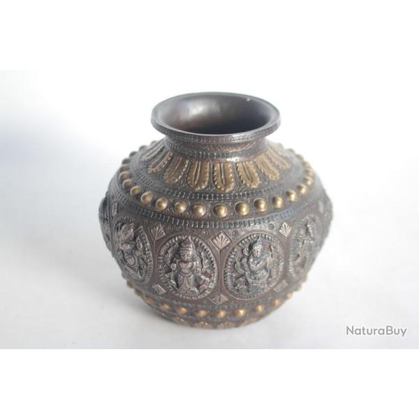 Ancien Pot  eau Lota Inde XIXe sicle