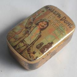 Boîte à tabac tôle Joseph Doms Rucifara Allemagne