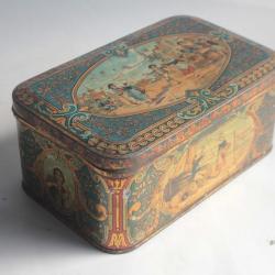 Boîte tôle Biscuits Peek Frean & Co Pêcheur