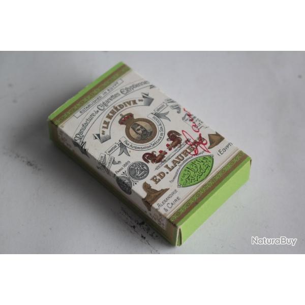 Bote  cigarettes ED. LAURENS Khdive Vert 5 cigarettes