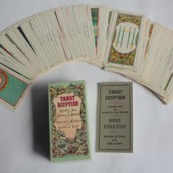 Jeu Tarot Égyptien Oracle des Dames Etteilla Dusserre Cartomancie