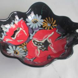 LONGWY Coupe Corbeille céramique Pastorale