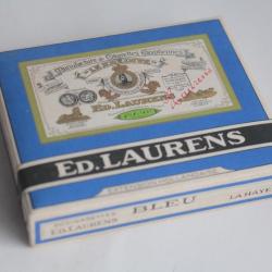 Boîte à cigarettes ED.LAURENS Khédive Bleu Extension Hollandaise tabac