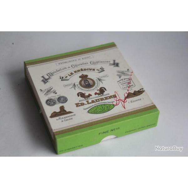 Bote  cigarettes ED.LAURENS Khdive Fine N11 tabac objets du fumeur
