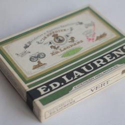 Boîte à cigarettes ED.LAURENS Khédive Vert Extension Hollandaise tabac