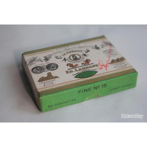 Bote  cigarettes ED.LAURENS Khdive N15 tabac objets du fumeur