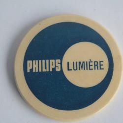Miroir de poche publicitaire Philips Lumière