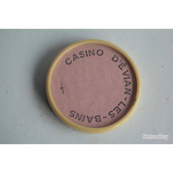 Miroir de poche publicitaire Casino d'vian-les-Bains